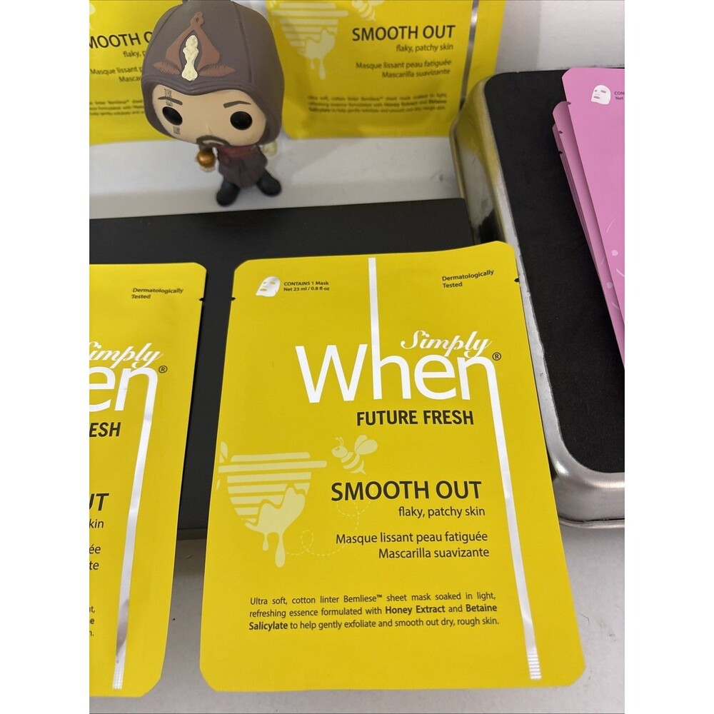 When Face Masks Future Fresh Smooth Out Set Of Four Face Masks